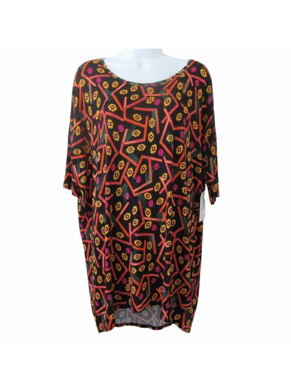 NWT NEW LuLaRoe Irma Hi Low Tunic Shirt Top Size Medium Fall Colors